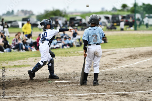 少年野球の試合