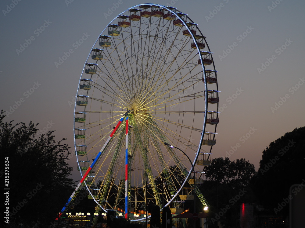 Ferris wheel in Avignon