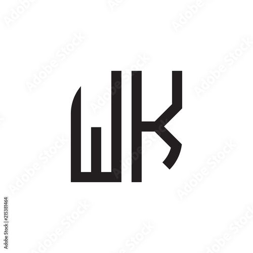 two letter monogram logo