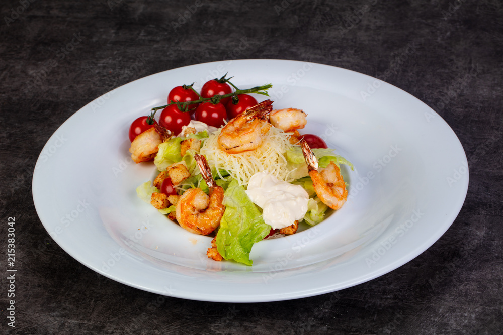 Salad Caesar with prawn Salad Caesar with prawn