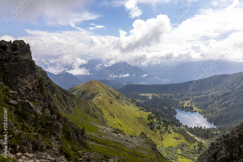 hiking trail to mountain boesenstein in styria, austria © Lunghammer
