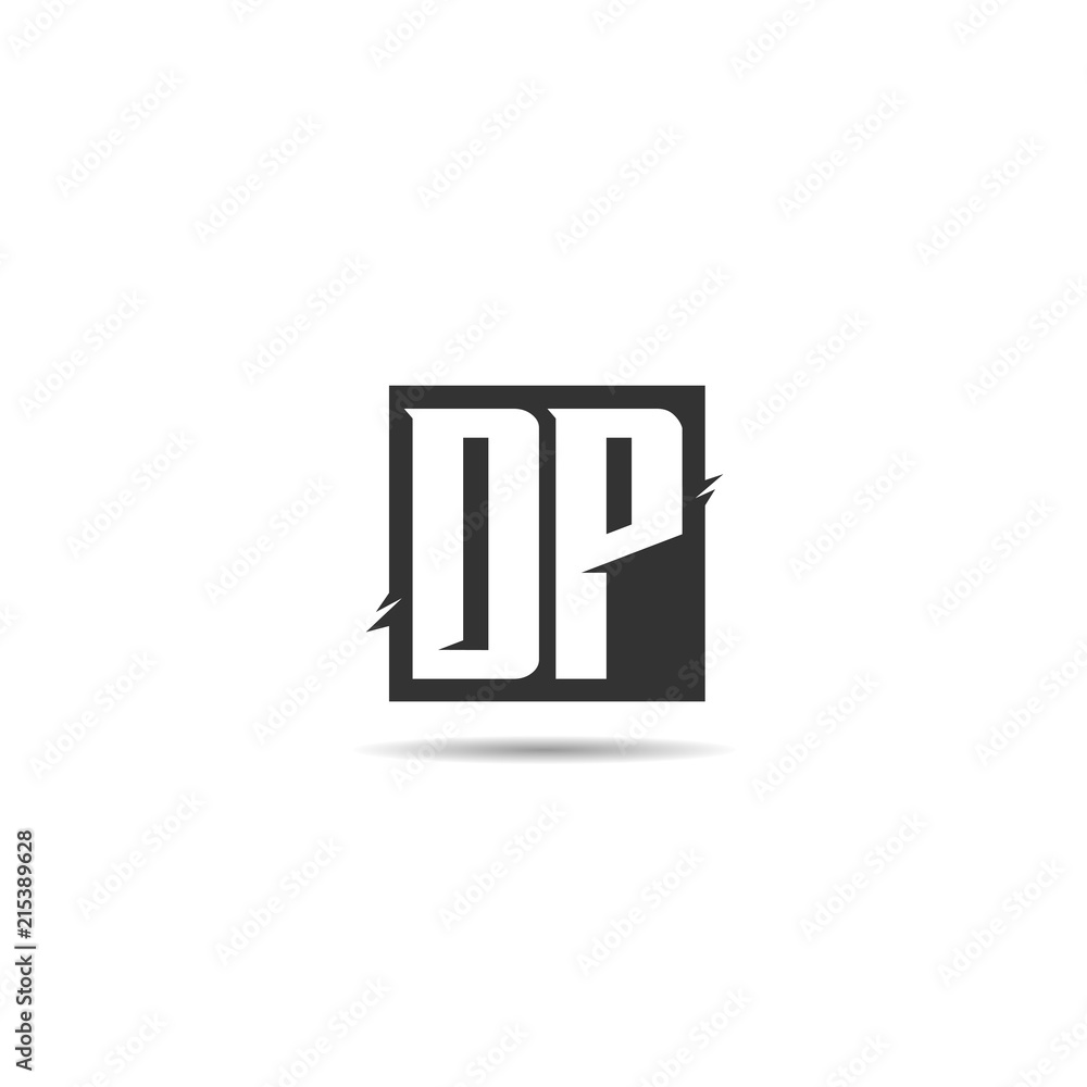 Initial Letter DP Logo Template Design Initial Letter DP Logo Template Design