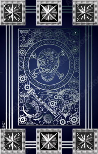 Graphical illustration of a Tarot card 10_2