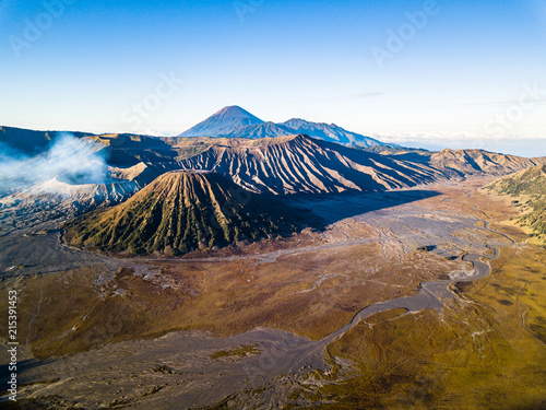 Mount bromo Indonesia Drone View