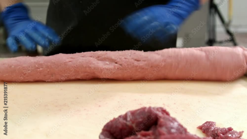 Handling of meat Handling of meat