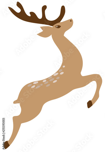 Vector Illustration Deer