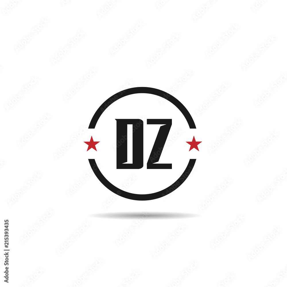 Initial Letter DZ Logo Template Design Initial Letter DZ Logo Template Design