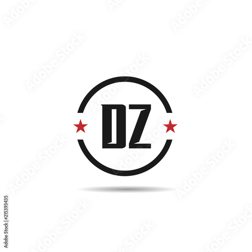 Free Download Initial Letter DZ Logo Template Design - GFXLoad
