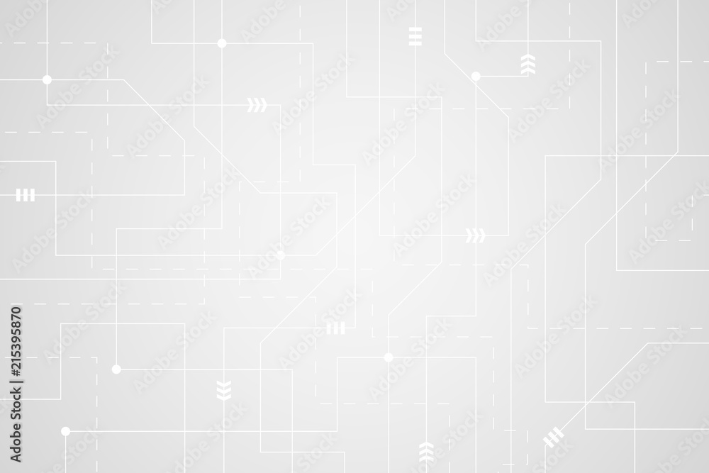 Abstract Technology Background , circuit board