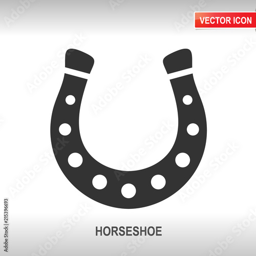 horseshoe vector icon