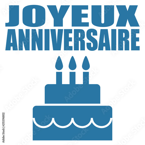 Logo Joyeux Anniversaire.