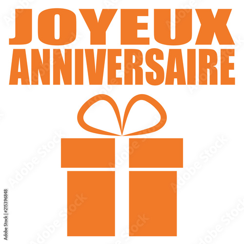 Logo Joyeux Anniversaire.