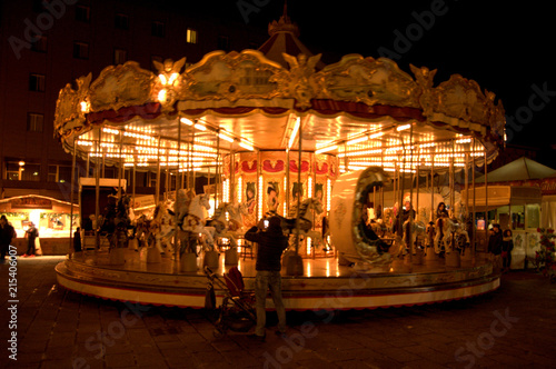 ancient carousel for children