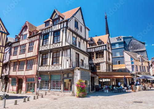 Foto Maison typique à colombages à Rouen, Normandie