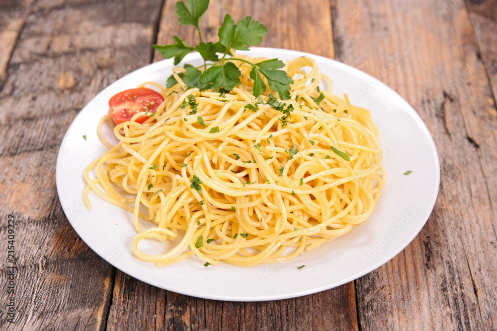 plate of spaghetti plate of spaghetti