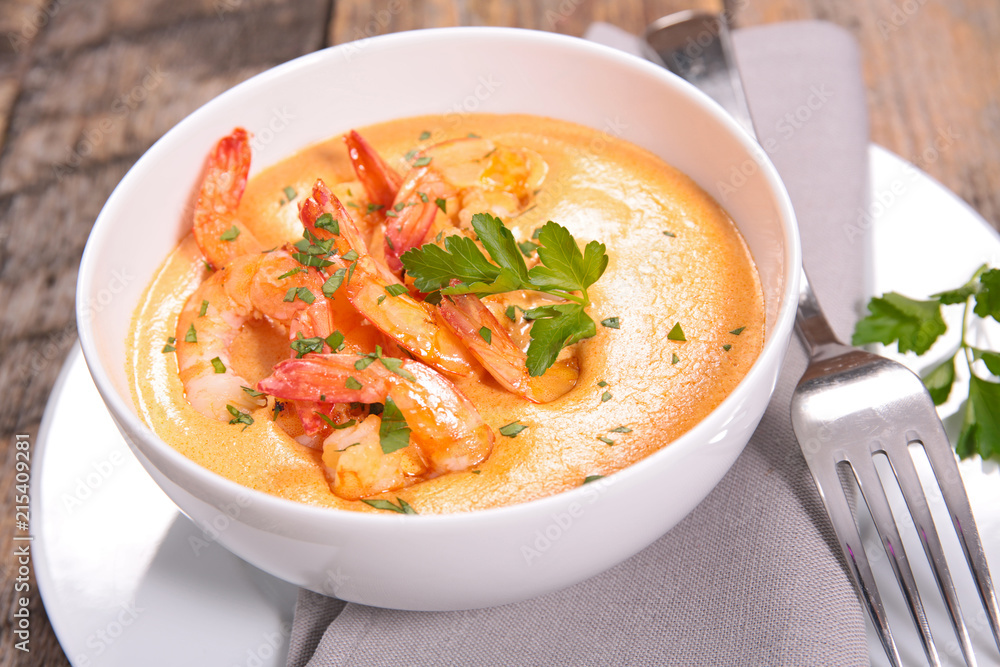 shrimp and spice soup