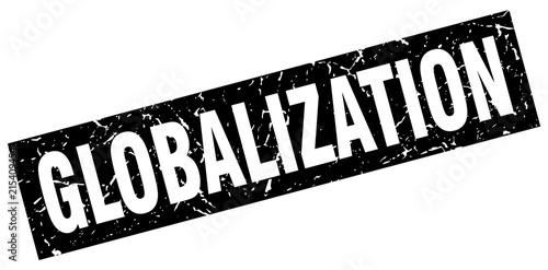 square grunge black globalization stamp