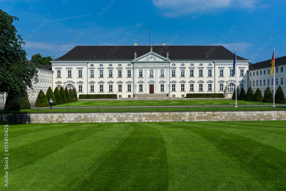 Berlin Castle Bellvue is the residence of the Federal President