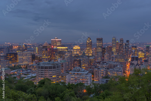 Canada Montreal night view