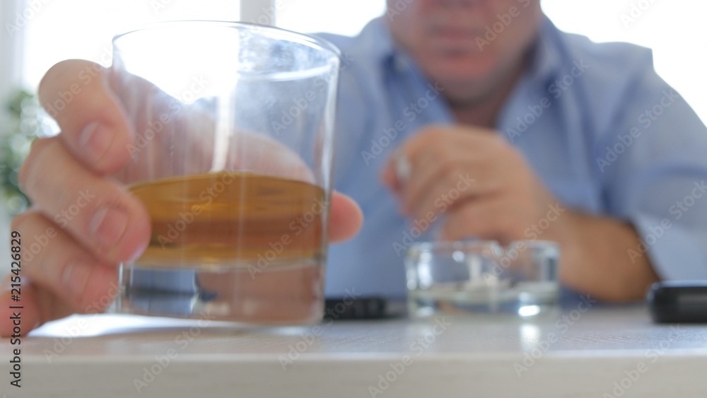 Businessman Paying Online Shopping with Credit Card Using Smartphone