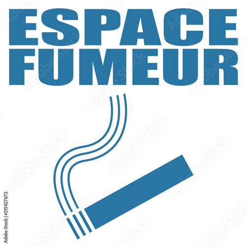 Logo espace fumeur.