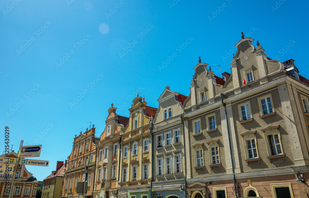 Market square of the town of Orel. Renaissance architecture