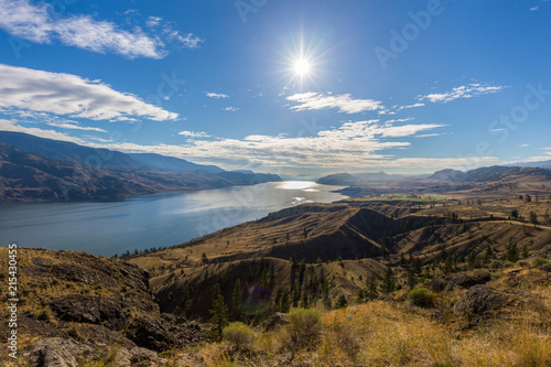 View on Kamloops lake