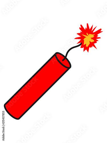 stange tnt dynamit explodieren explosion sprengstoff bombe sprengen explosiv luft jagen anzünden clipart comic cartoon