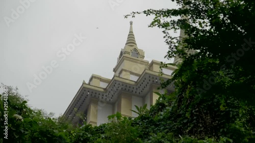 Golden temple in Thailand photo
