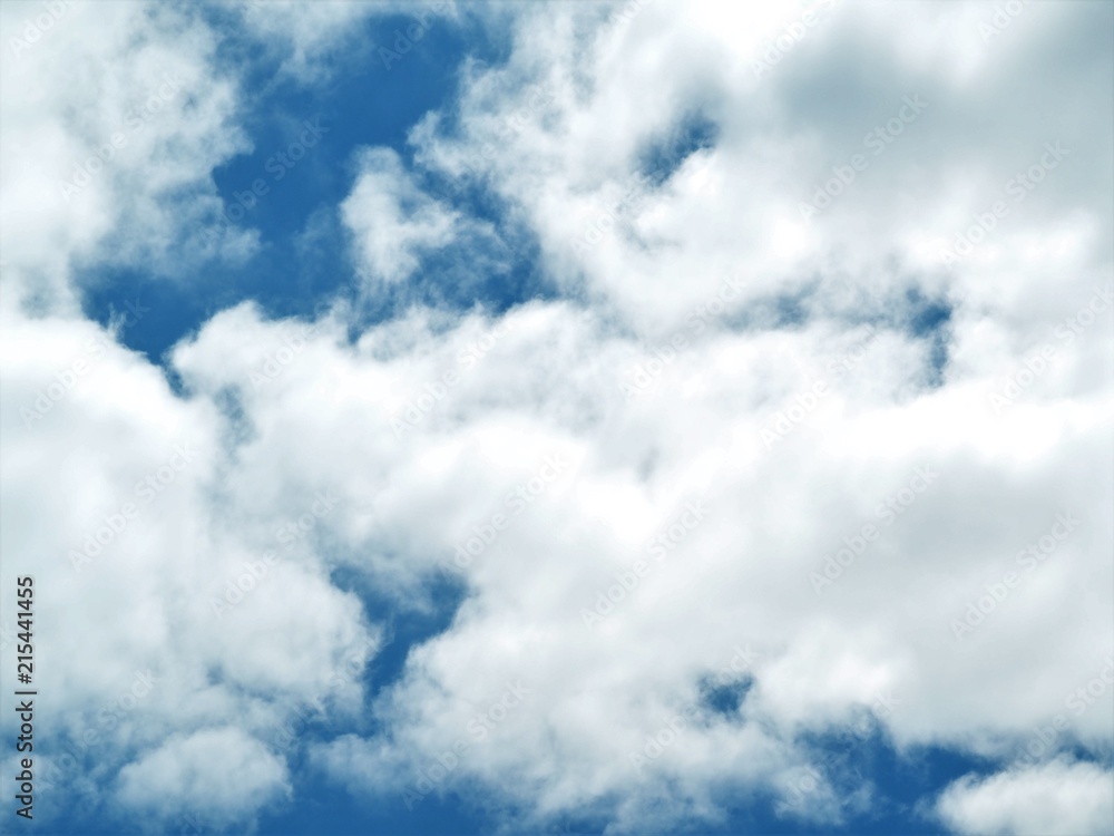 Naklejka premium Wolken