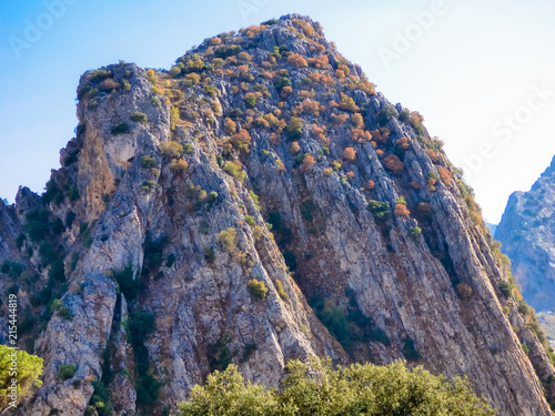 Montejaque.Village of Malaga.Andalusia,Spain photo