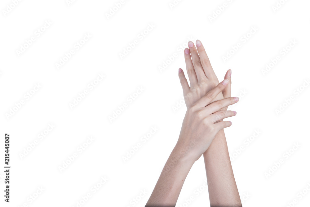 Female beautiful talent hand, arm and fingers in good shape figure Female beautiful talent hand, arm and fingers in good shape figure
