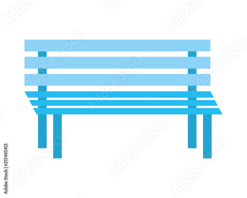 chair park isolated icon