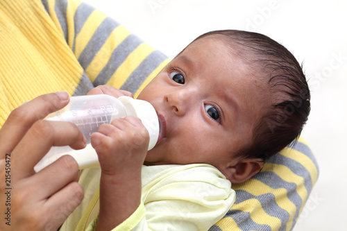Photography Mother feeding milk to newborn baby