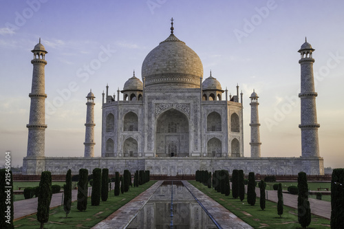 Sunrise over the Taj Mahal