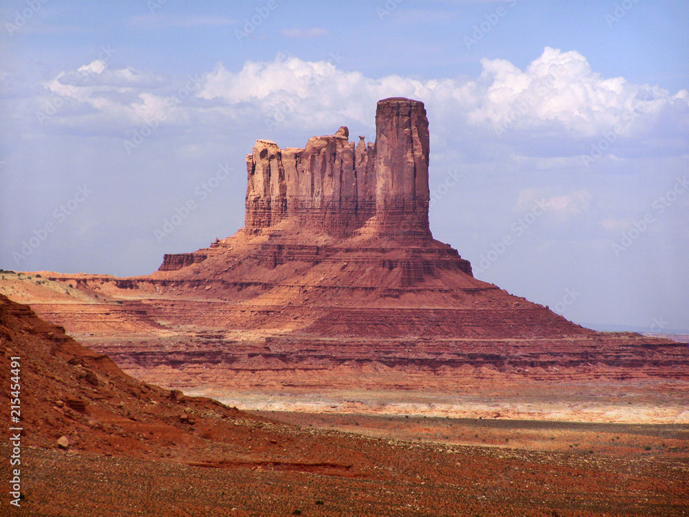  Big Chief Butte in Monument Valley