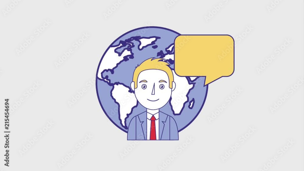 teacher man world speech bubble animation hd teacher man world speech bubble animation hd