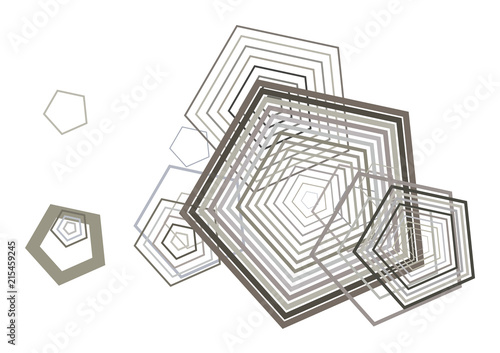 Geometric Conceptual background pentagon pattern for design. Graphic, style, texture & cover.