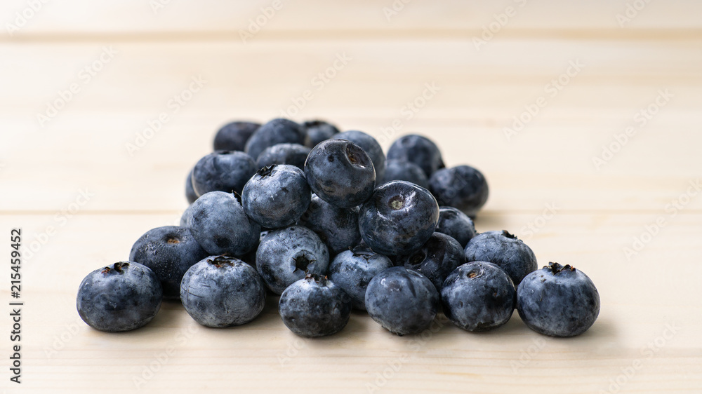 blueberry on table isolated on black background.Fresh organic blueberries. blueberry on table isolated on black background.Fresh organic blueberries.