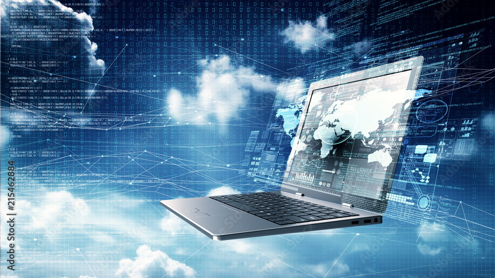 Internet information technology concept Internet information technology concept