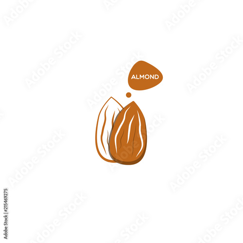 almond nut icon