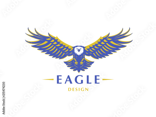 The flying eagle. 