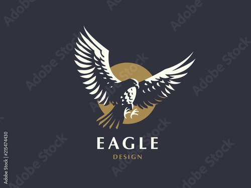 The flying eagle. 