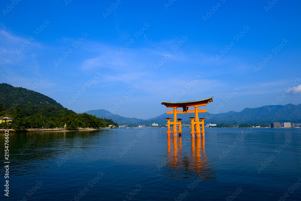 広島 宮島の風景 広島 宮島の風景