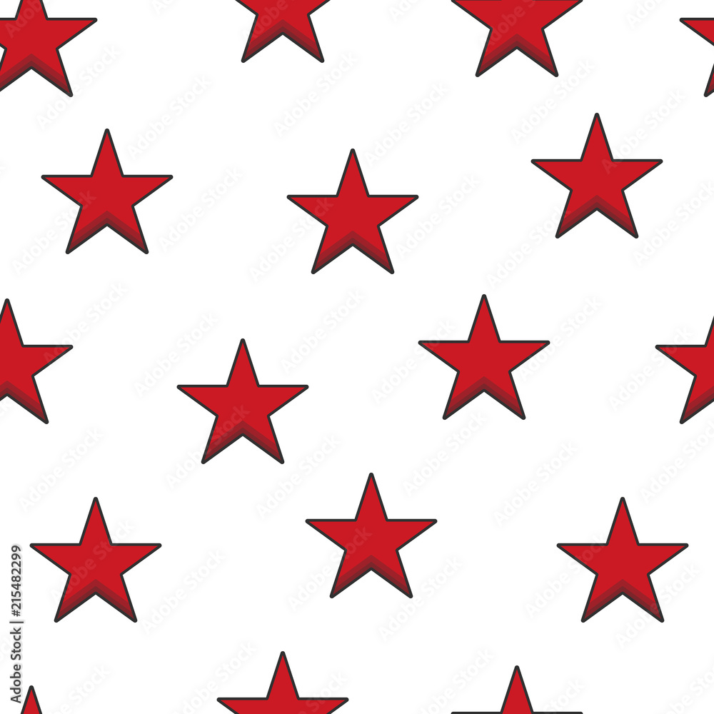 Background pattern with red stars.Festive backdrop.Symbol of honor. Background pattern with red stars.Festive backdrop.Symbol of honor.