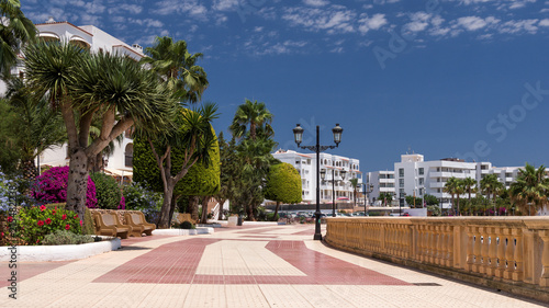 Seepromenade am Yachthafen von Santa Eularia auf Ibiza photo