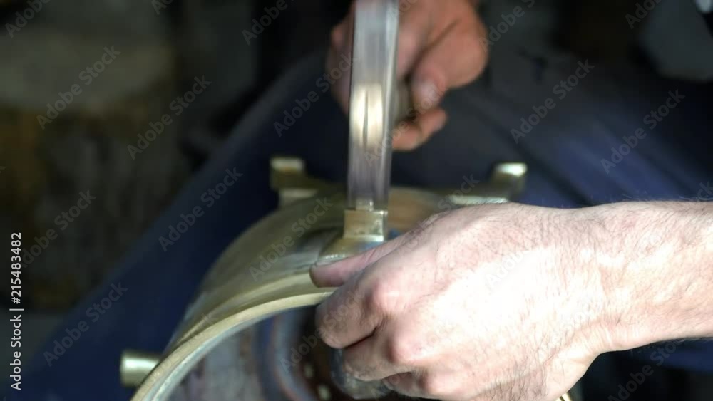 Copper master and copper samovar made. Traditional tinsmith work. Copper smith maser. 4K Copper master and copper samovar made. Traditional tinsmith work. Copper smith maser. 4K