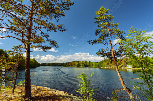 Photography Saimaa lake nearby Lappeenranta, Finland