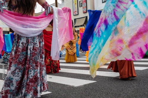 祭り　フェスティバル　5000人総踊りえれこっちゃみやざき　宮崎の夏19 © 松本 伸男