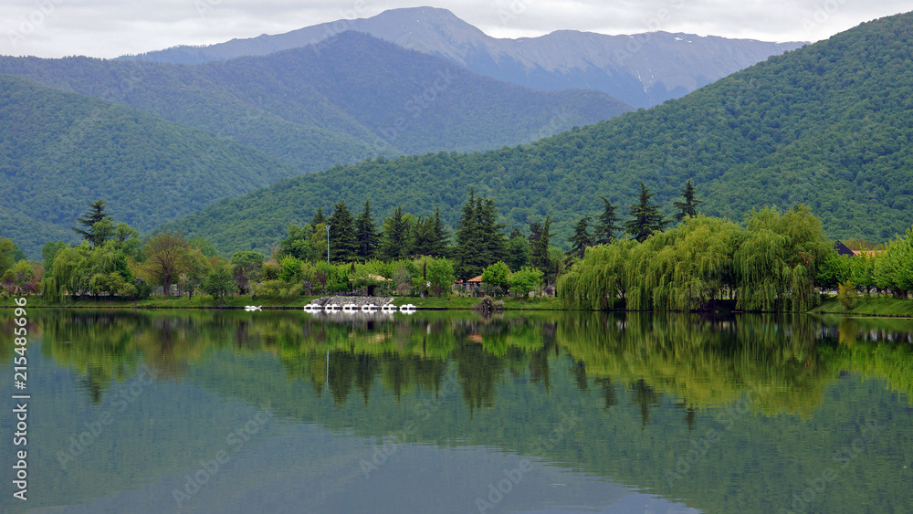 Georgia, Alazani Valley, Lopota Lake